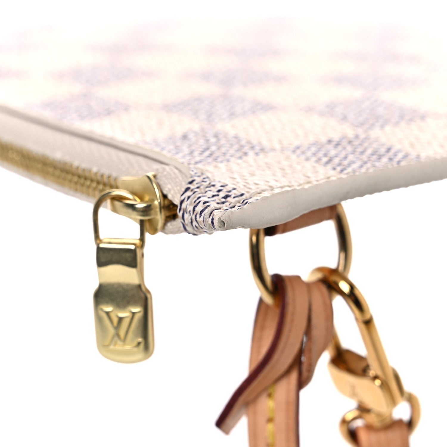 Louis Vuitton Damier Azur Neverfull MM GM Pochette 11 of 13