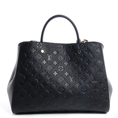 Louis Vuitton Empreinte Montaigne GM Black 1 of 7