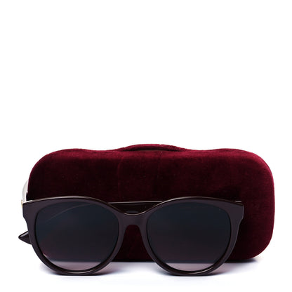 Gucci Round Frame GG0636SK Sunglasses Burgundy 7 of 7