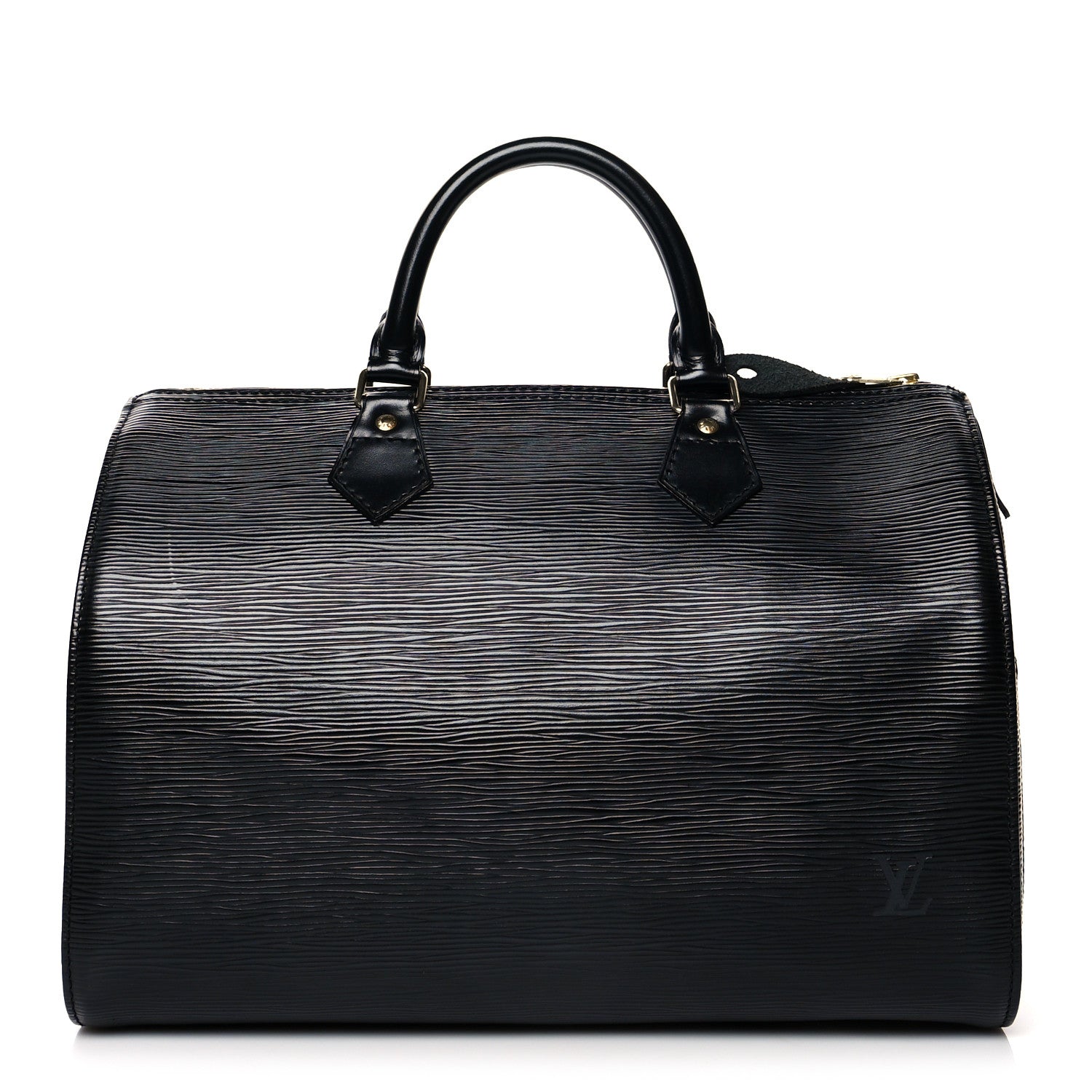 Louis Vuitton Epi Speedy 30 Black 1 of 12