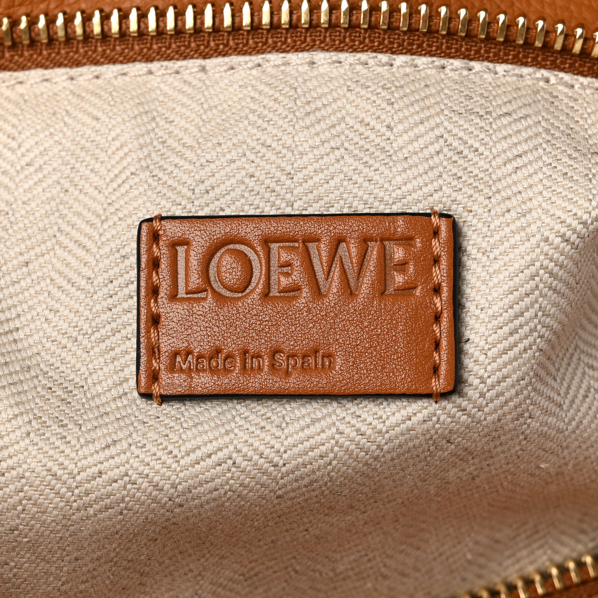 Calfskin Medium Puzzle Bag Light Caramel