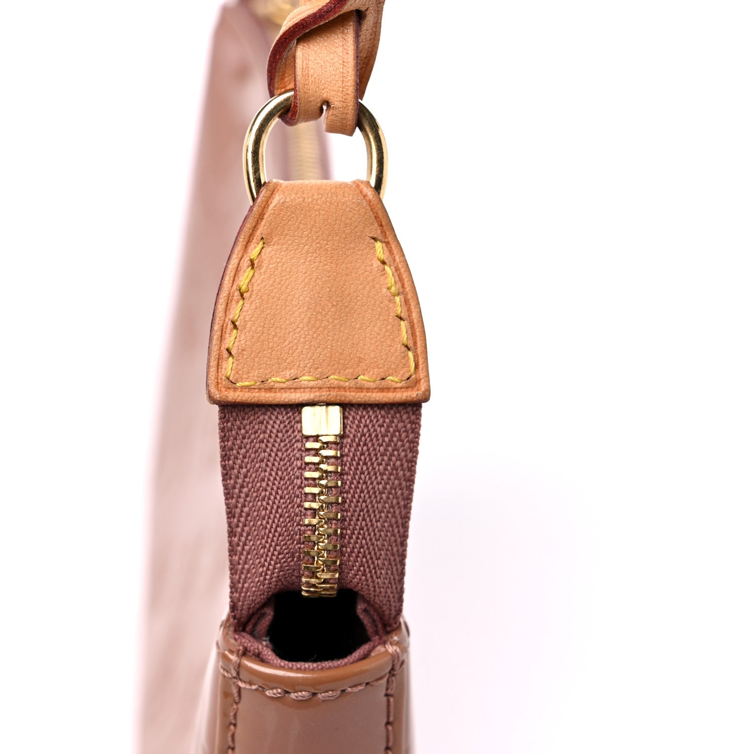 Louis Vuitton Vernis Pochette Accessories NM Rose Velours 11 of 12