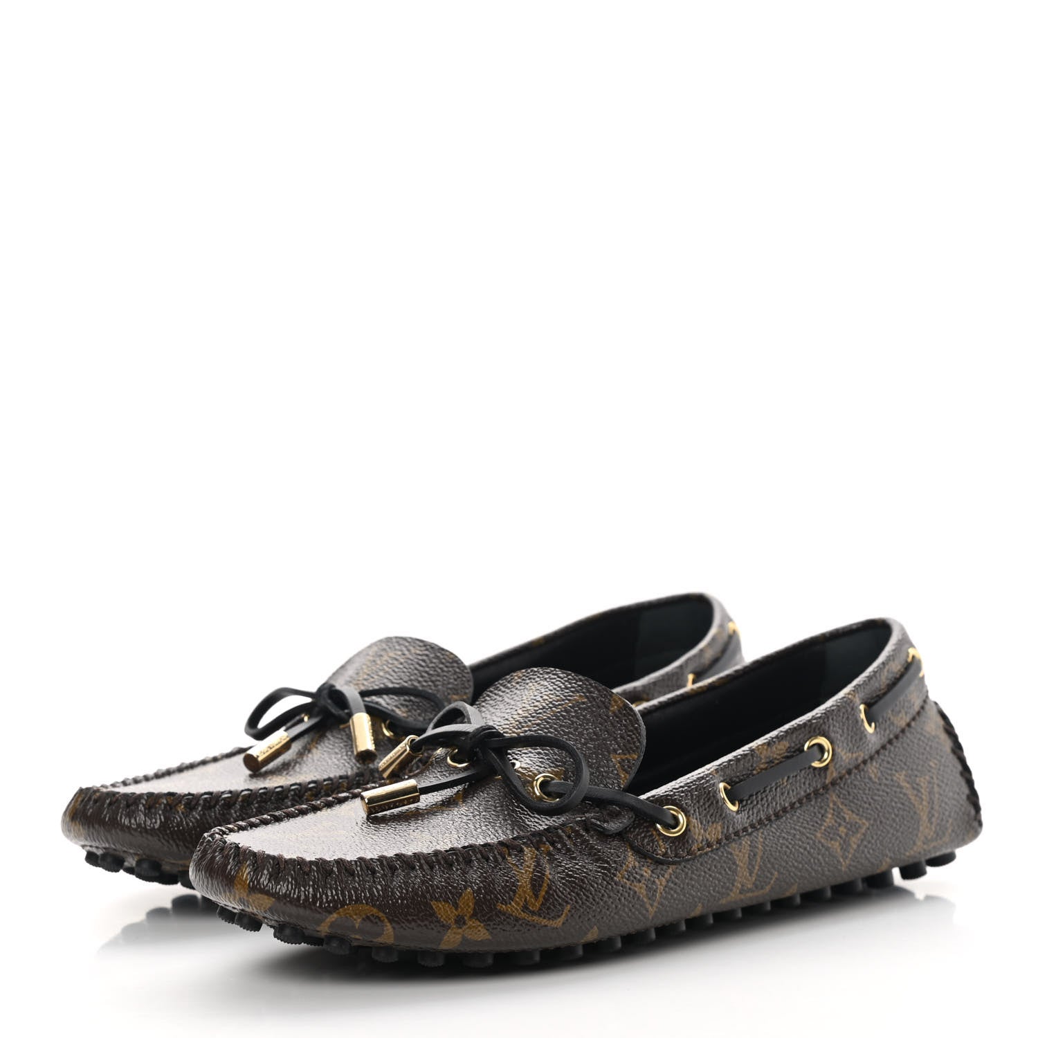 Louis Vuitton Patent Monogram Gloria Loafers 38 3 of 10