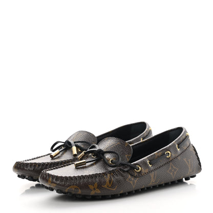 Louis Vuitton Patent Monogram Gloria Loafers 38 3 of 10