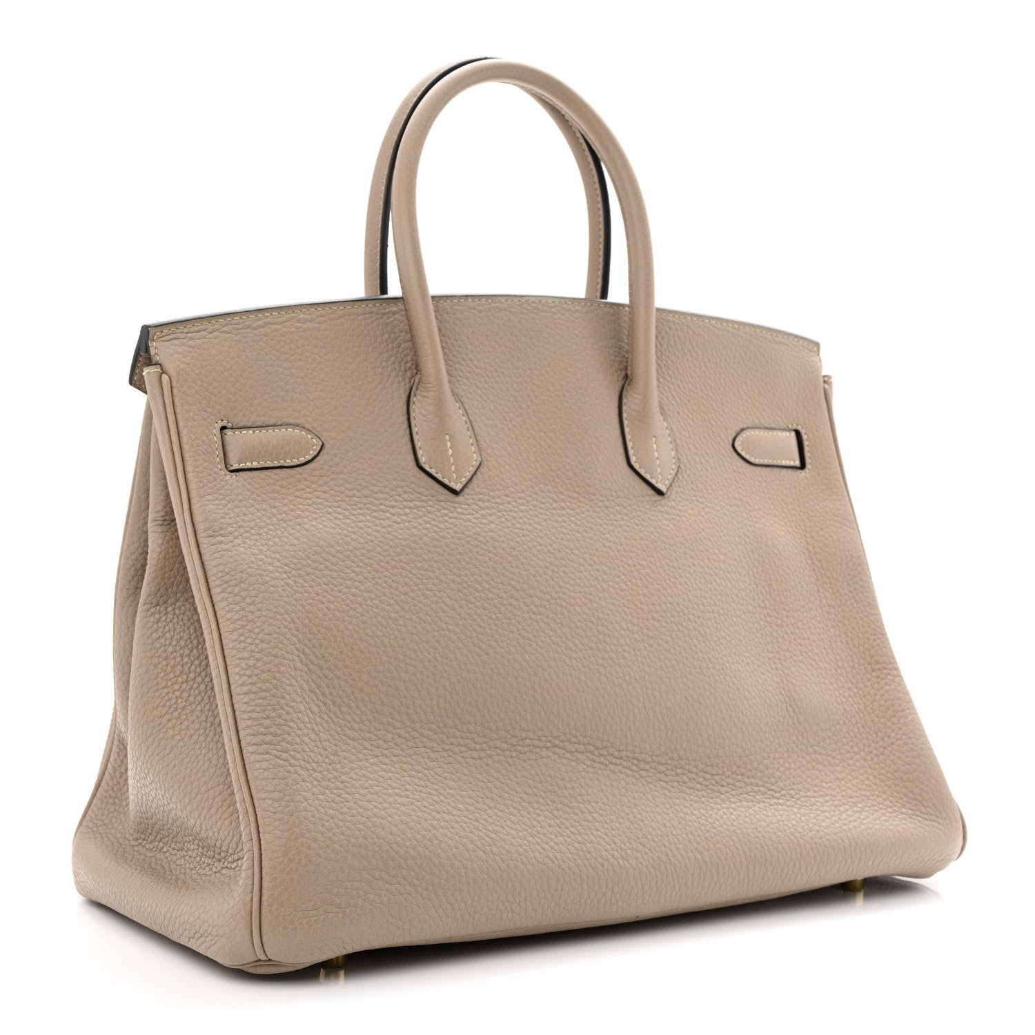 Hermes Taurillon Clemence Birkin 35 Gris Tourterelle 3 of 10