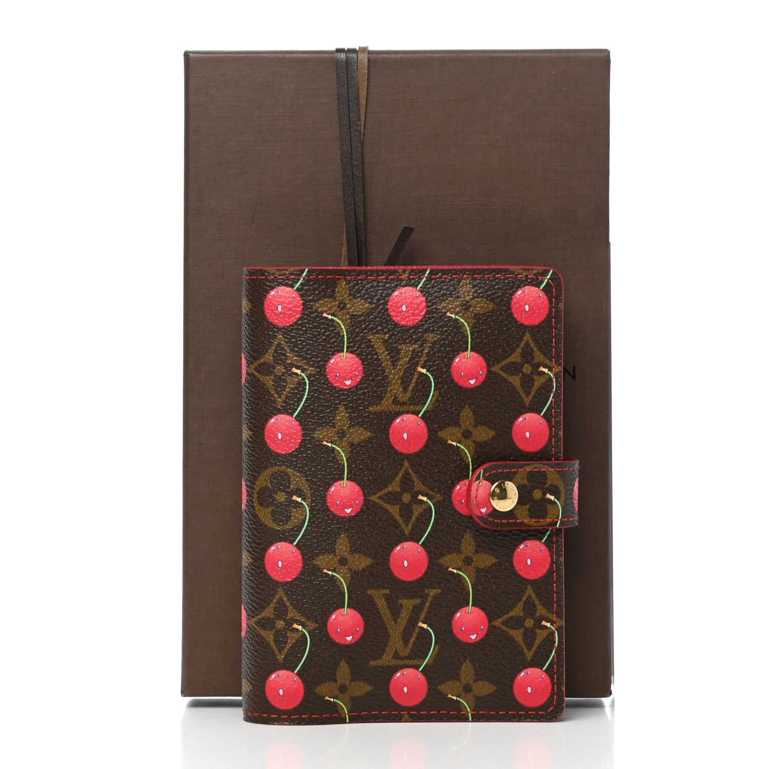 Louis Vuitton Monogram Cerises Small Ring Agenda Cover 8 of 8