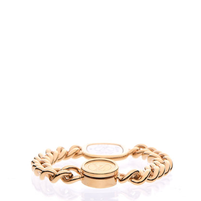 Louis Vuitton Chain ID Bracelet Gold 3 of 9