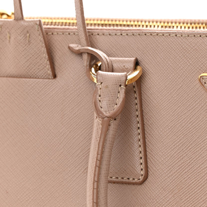 Prada Saffiano Large Galleria Double Zip Tote Cammeo 26 of 29