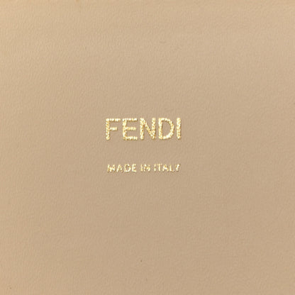 Fendi Vitello King Plexiglass Medium Fendi Sunshine Shopper Tote White Ice 6 of 10
