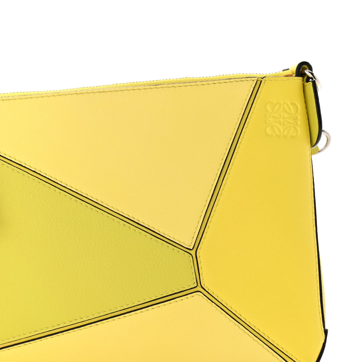 Calfskin Mini Puzzle Crossbody Bag Yellow