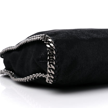 Stella McCartney Shaggy Deer Falabella Fold Over Tote Black 6 of 10