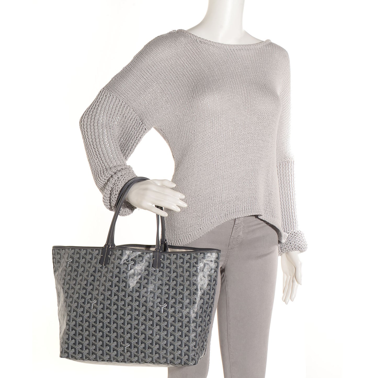 Goyardine Saint Louis PM Grey