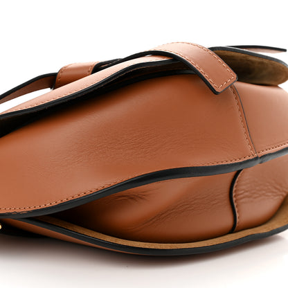 Loewe Calfskin Jacquard Small Gate Dual Bag Tan 9 of 10