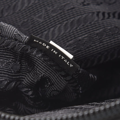Prada Tessuto Nylon Saffiano Belt Bag Black 7 of 10