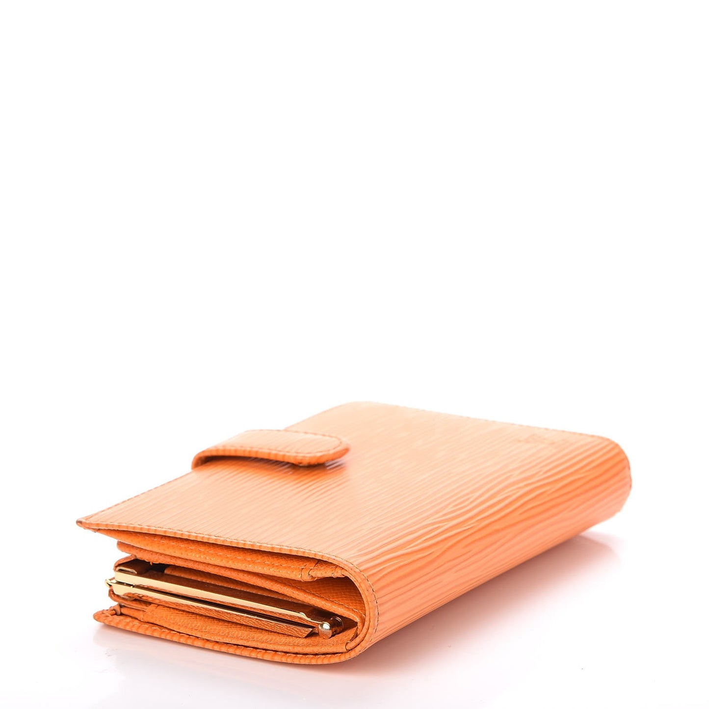 Epi French Purse Wallet Mandarin
