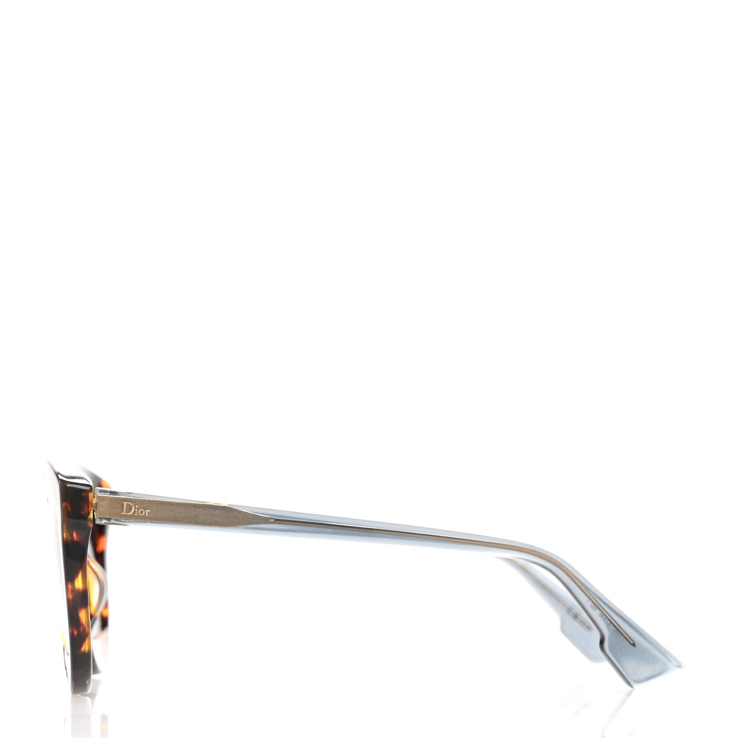 Christian Dior Acetate Mania 2 Round Sunglasses Tortoise 3 of 10