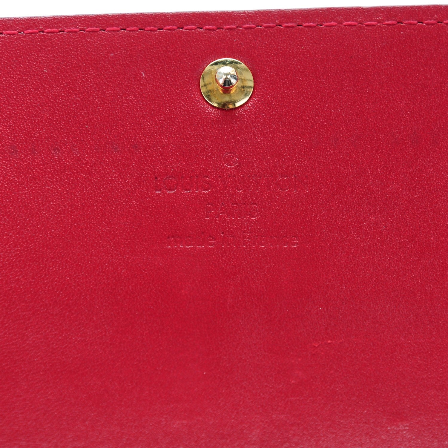 Louis Vuitton Vernis Sarah Wallet Pomme D'Amour 6 of 7