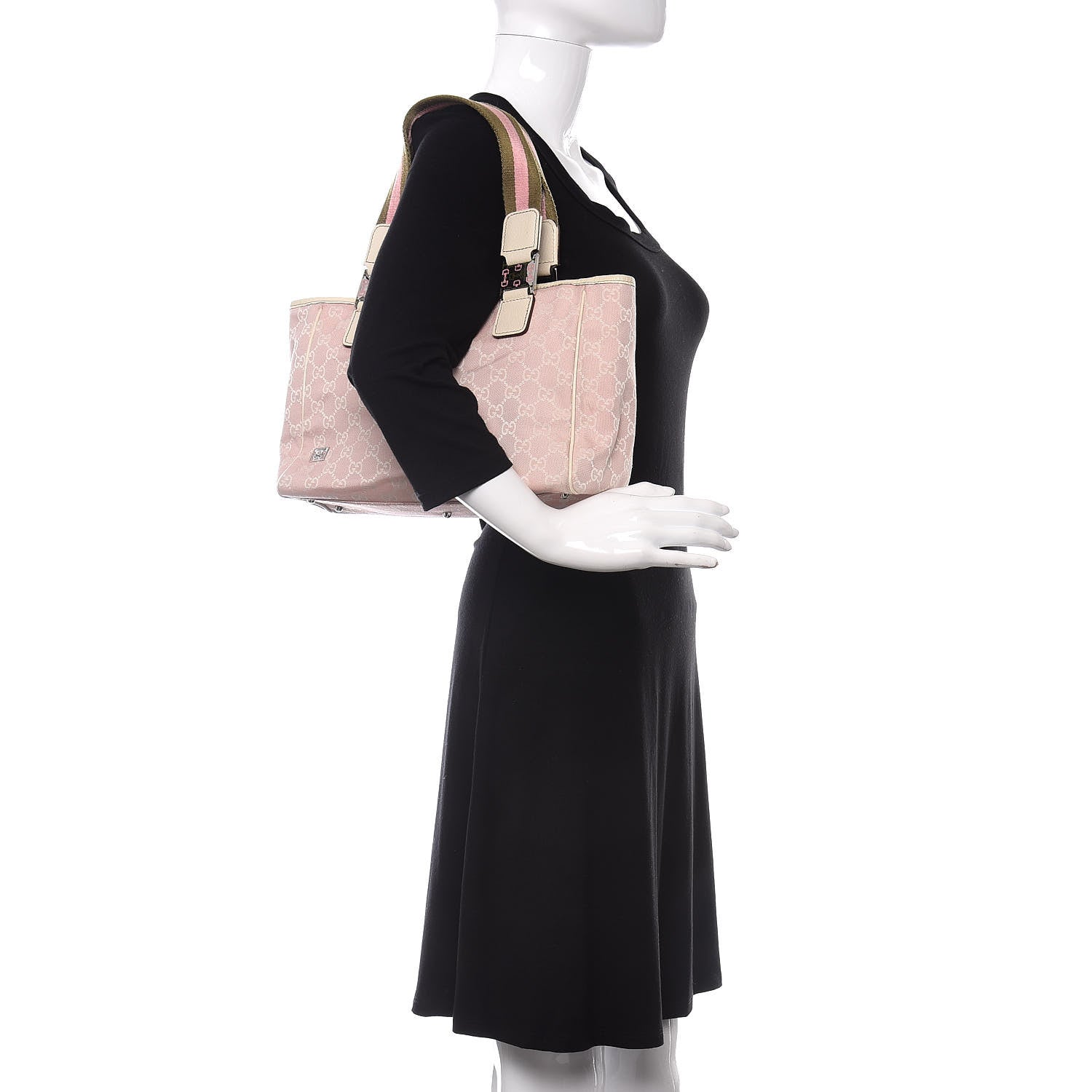 Gucci GG Monogram Pop Tote Pink 2 of 10