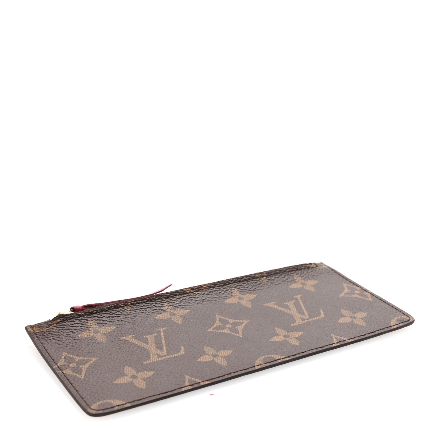 Monogram Josephine Wallet Zippered Insert Fuchsia