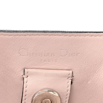 Christian Dior Smooth Calfskin Large Diorissimo Tote Black Rose Poudre 6 of 10