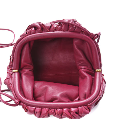 Bottega Veneta Nappa Intrecciato The Mini Pouch Amaranto 5 of 12