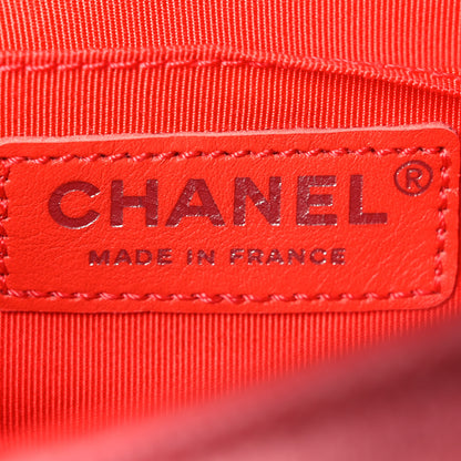 Chanel Velvet Quilted Small Boy Flap Coral 5 of 13