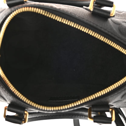 Louis Vuitton Empreinte Monogram Giant Speedy Bandouliere 20 Black 5 of 10