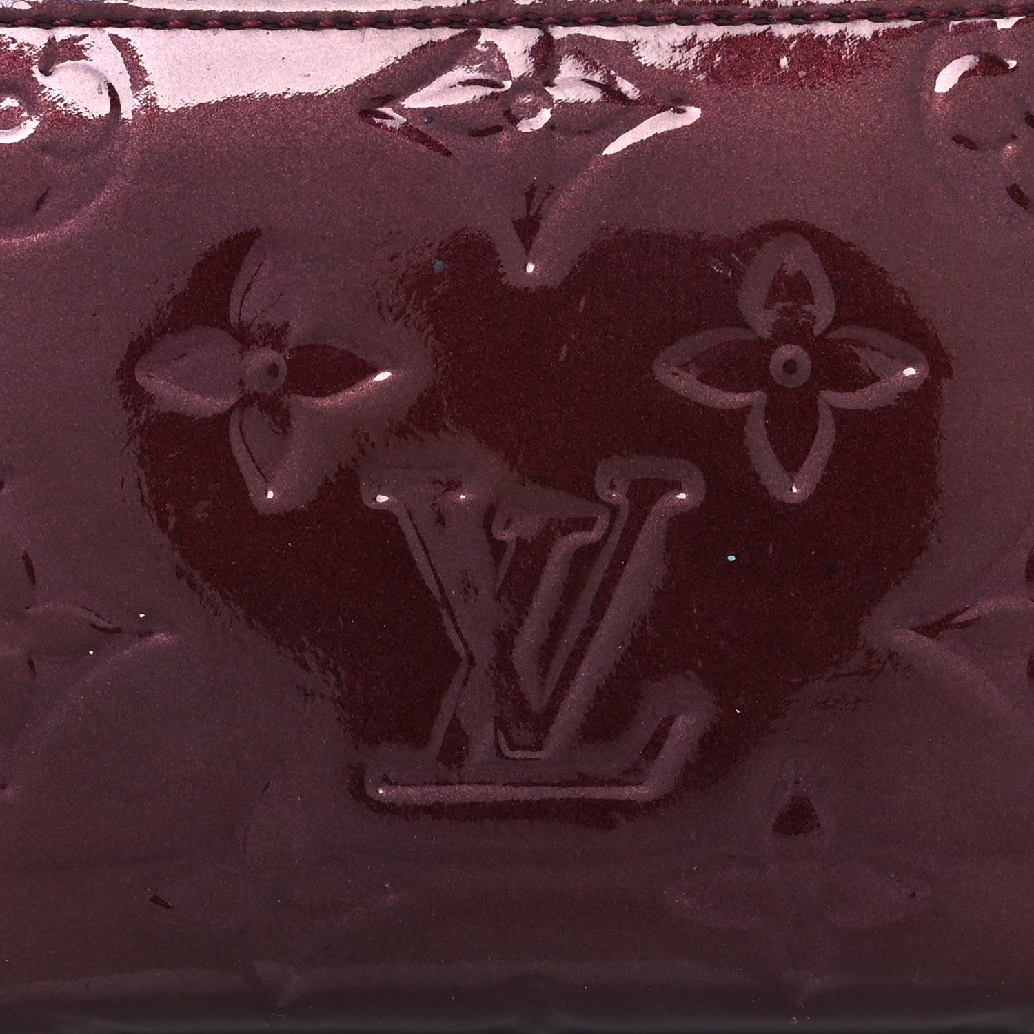 Louis Vuitton Vernis Zippy Coin Purse Rouge Fauviste 17 of 18