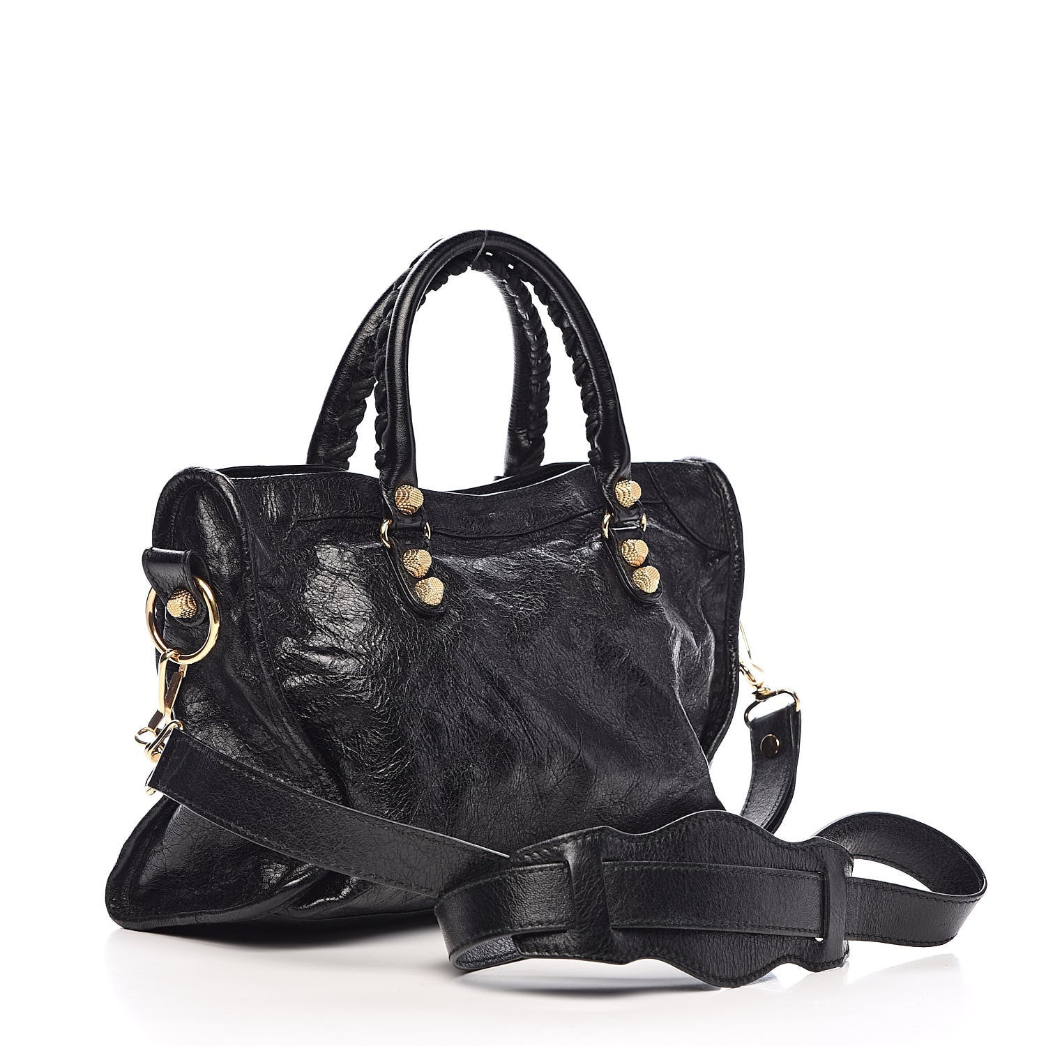 Balenciaga Agneau Giant 12 Gold Hardware S City Black 3 of 10