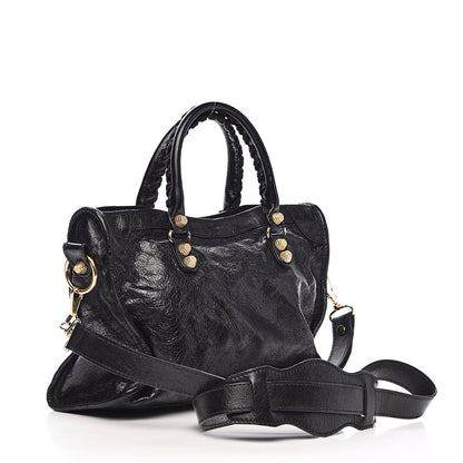 Balenciaga Agneau Giant 12 Gold Hardware S City Black 3 of 10