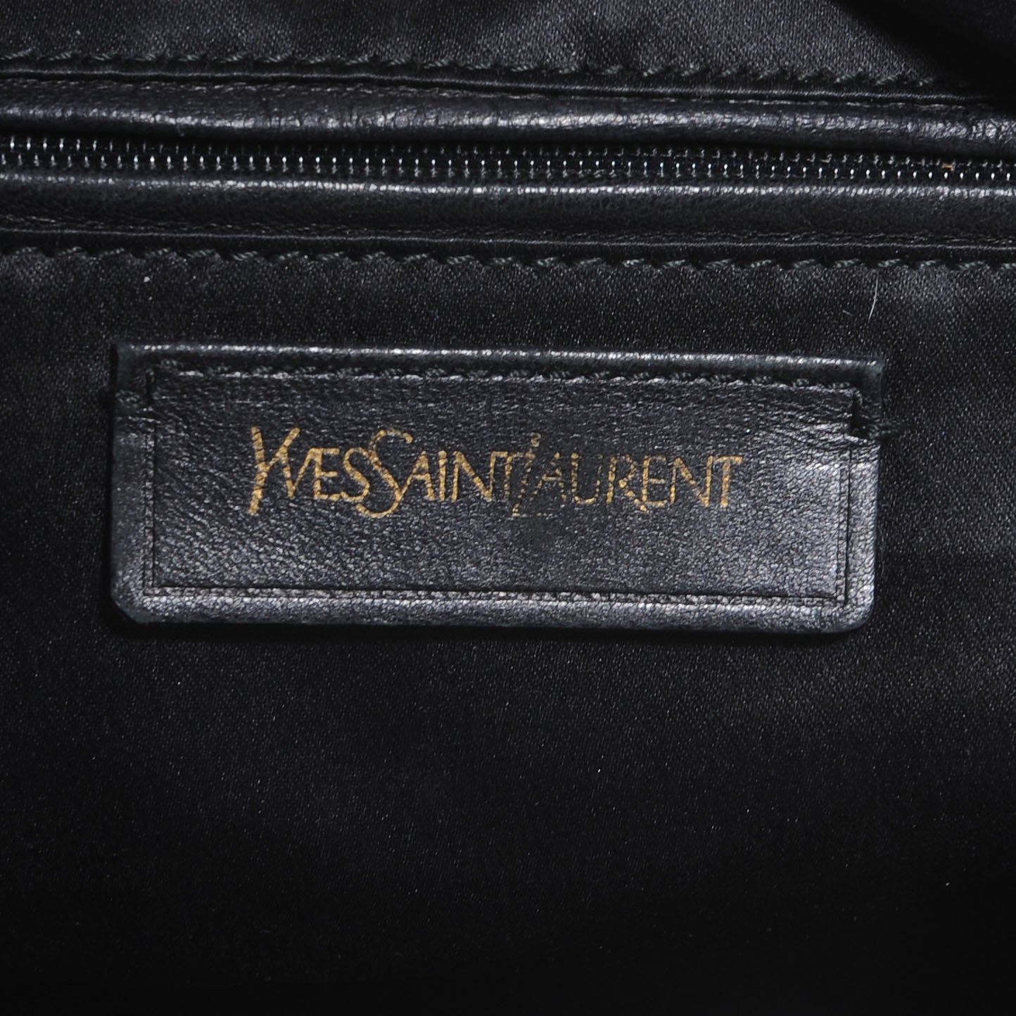 Coated Lambskin Easy Sac Black