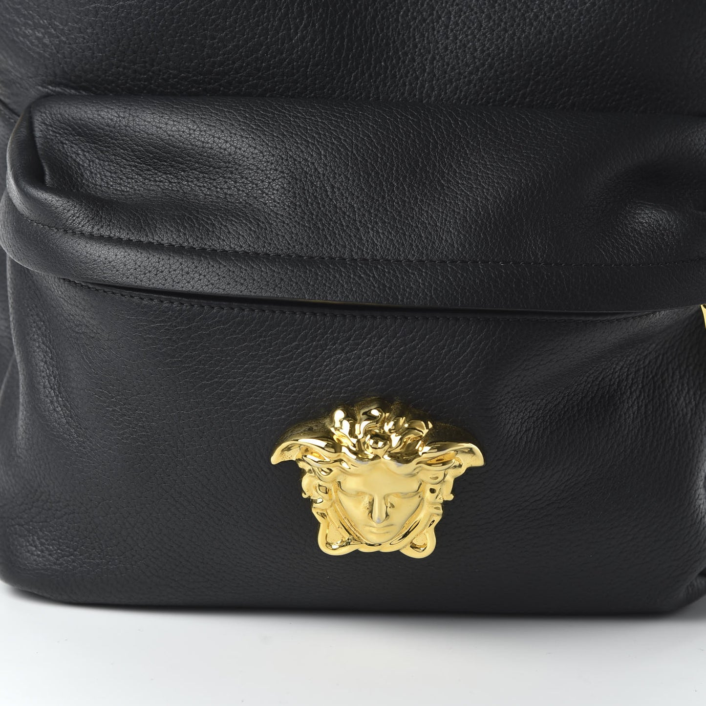 Calfskin Palazzo La Medusa Backpack Black