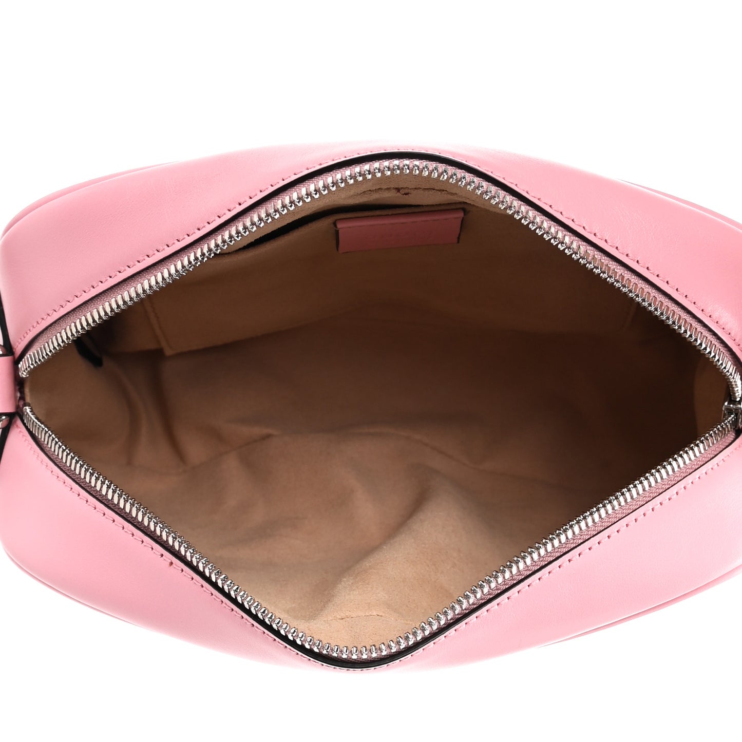 Calfskin Matelasse Small GG Marmont Chain Shoulder Bag Wild Rose