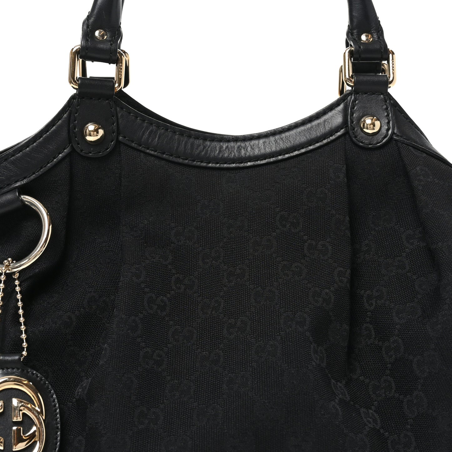 Monogram Medium Sukey Black