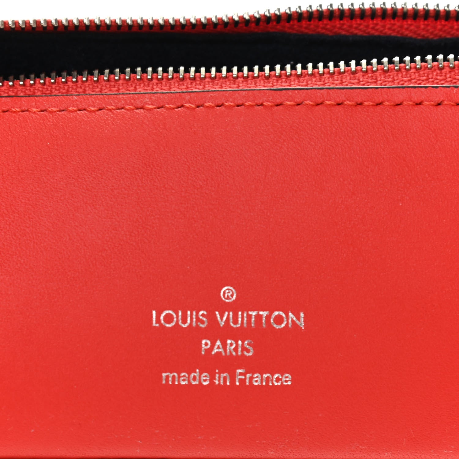 Louis Vuitton Monogram Elizabeth Pencil Pouch Red 6 of 6