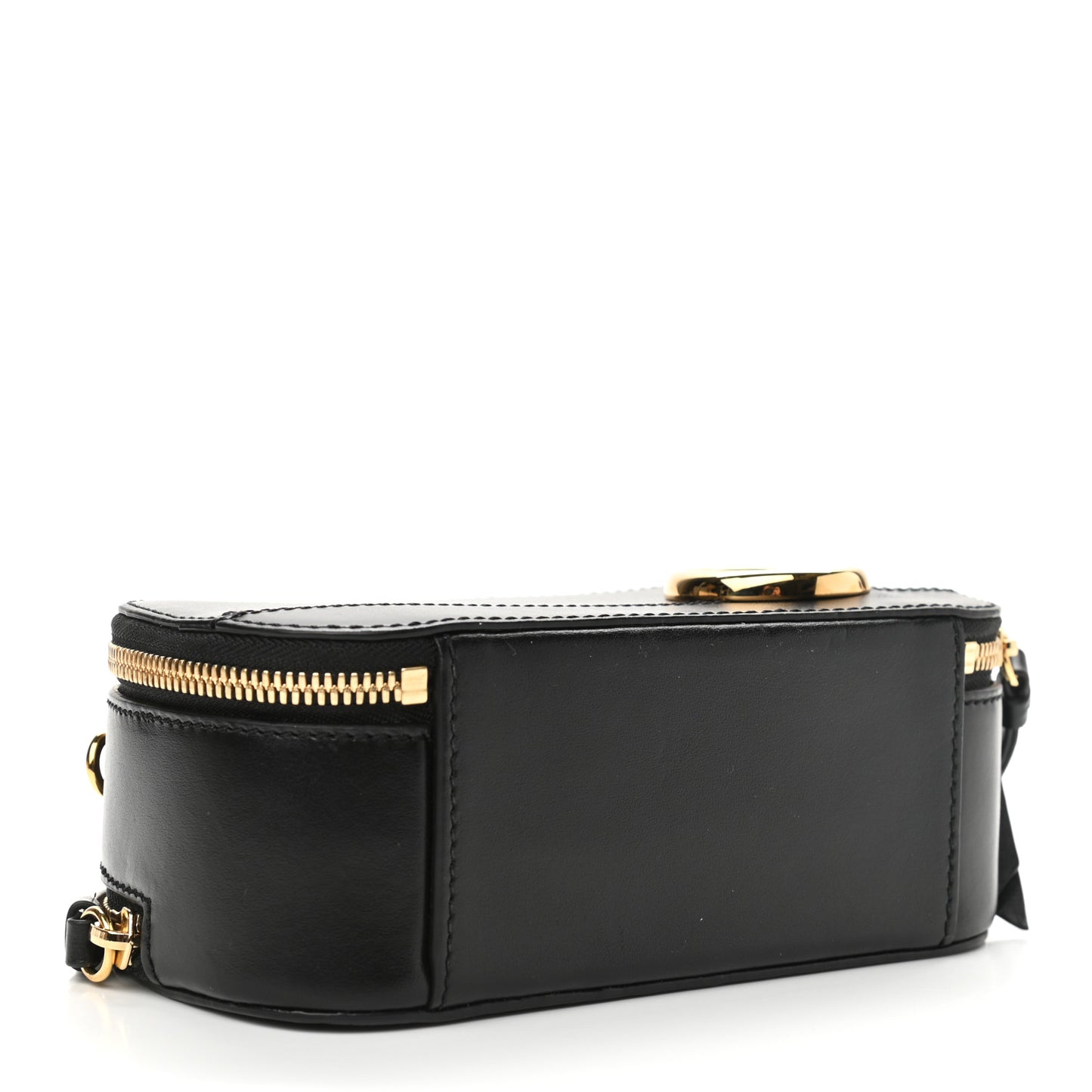 Calfskin Mini C Vanity Bag Black