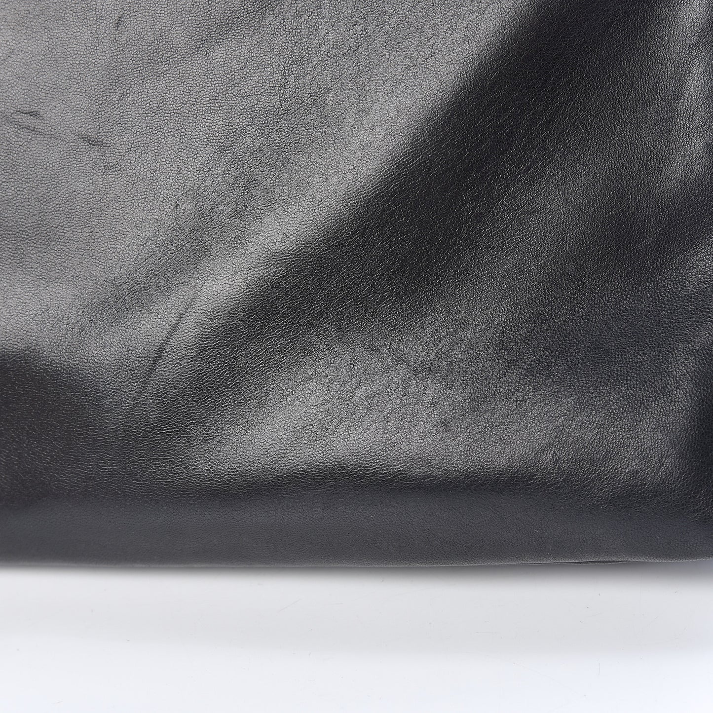 Lambskin Tweed Maxi Camellia Petals Flap Black