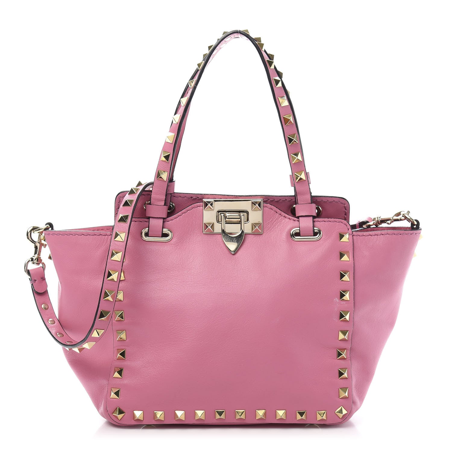 Valentino Garavani Vitello Mini Rockstud Tote Ninphea 1 of 16