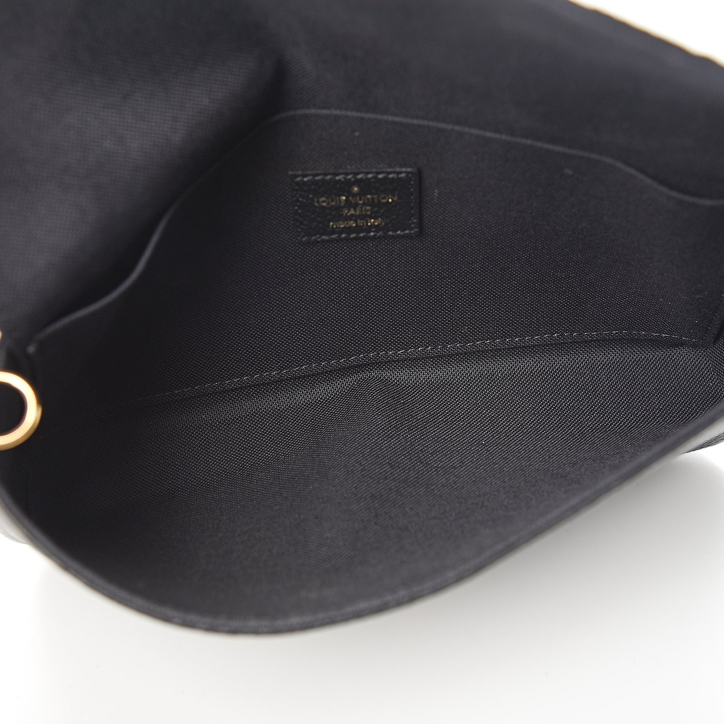 Empreinte Pochette Felicie Chain Wallet Black