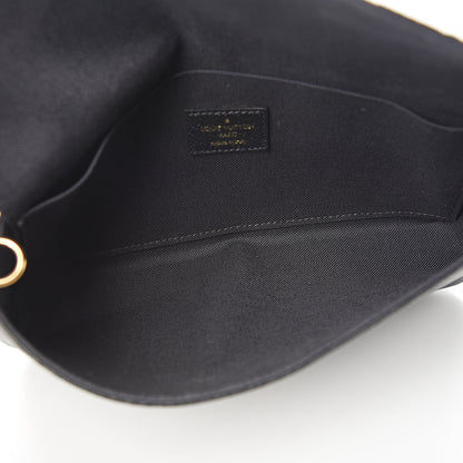 Louis Vuitton Empreinte Pochette Felicie Chain Wallet Black 4 of 6