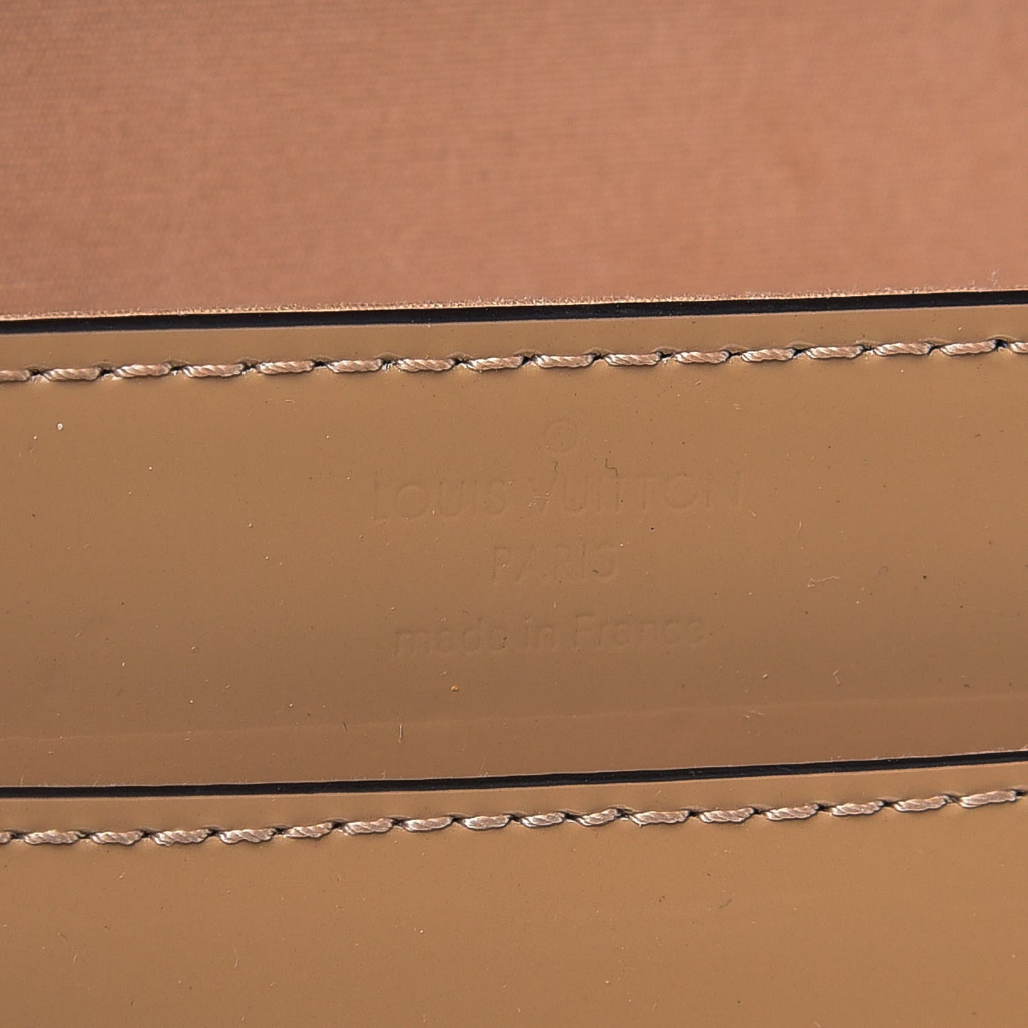 Patent Louise Clutch Nude