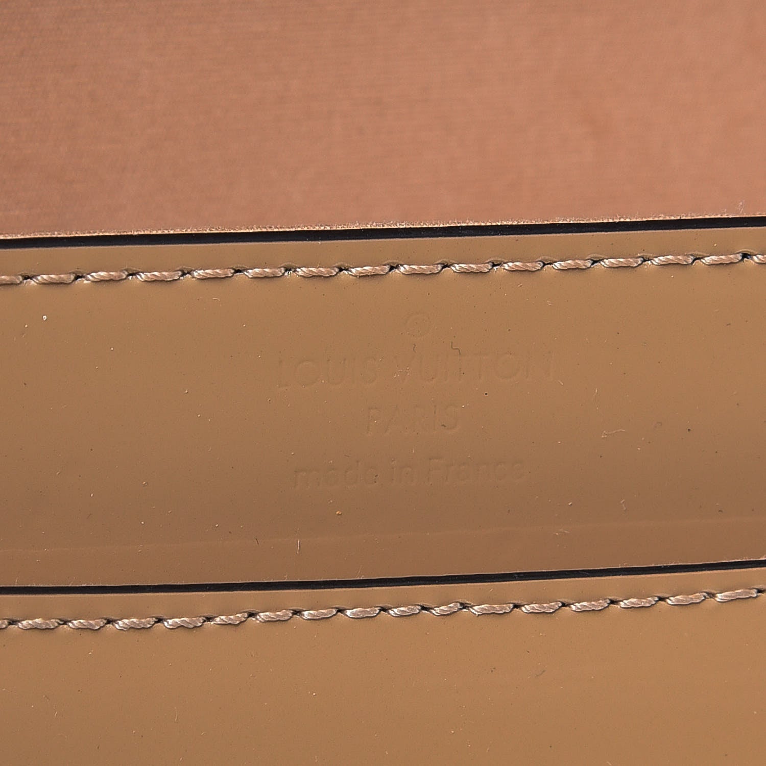 Louis Vuitton Patent Louise Clutch Nude 6 of 16