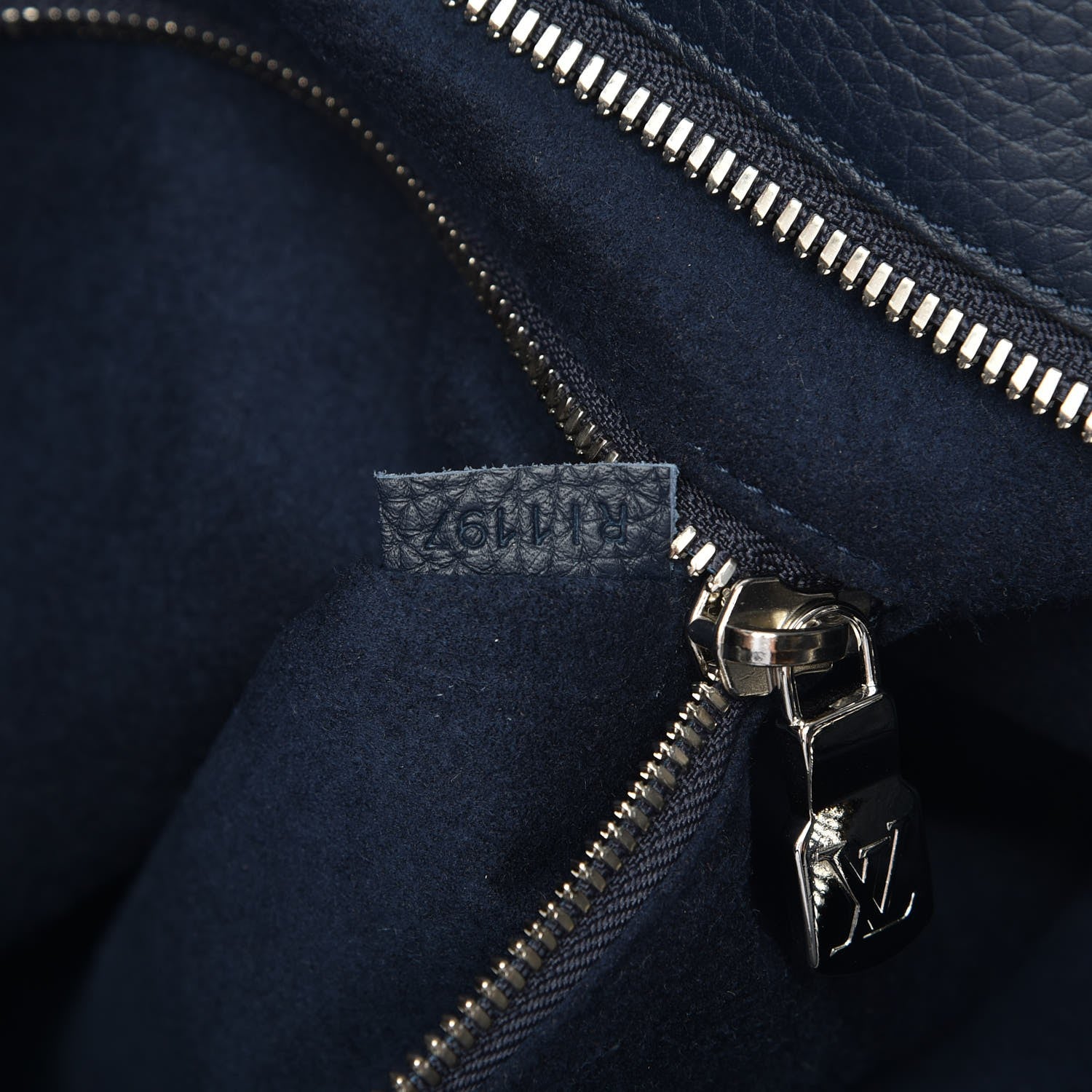 Louis Vuitton Taurillon East Side Tote MM Indigo 8 of 8