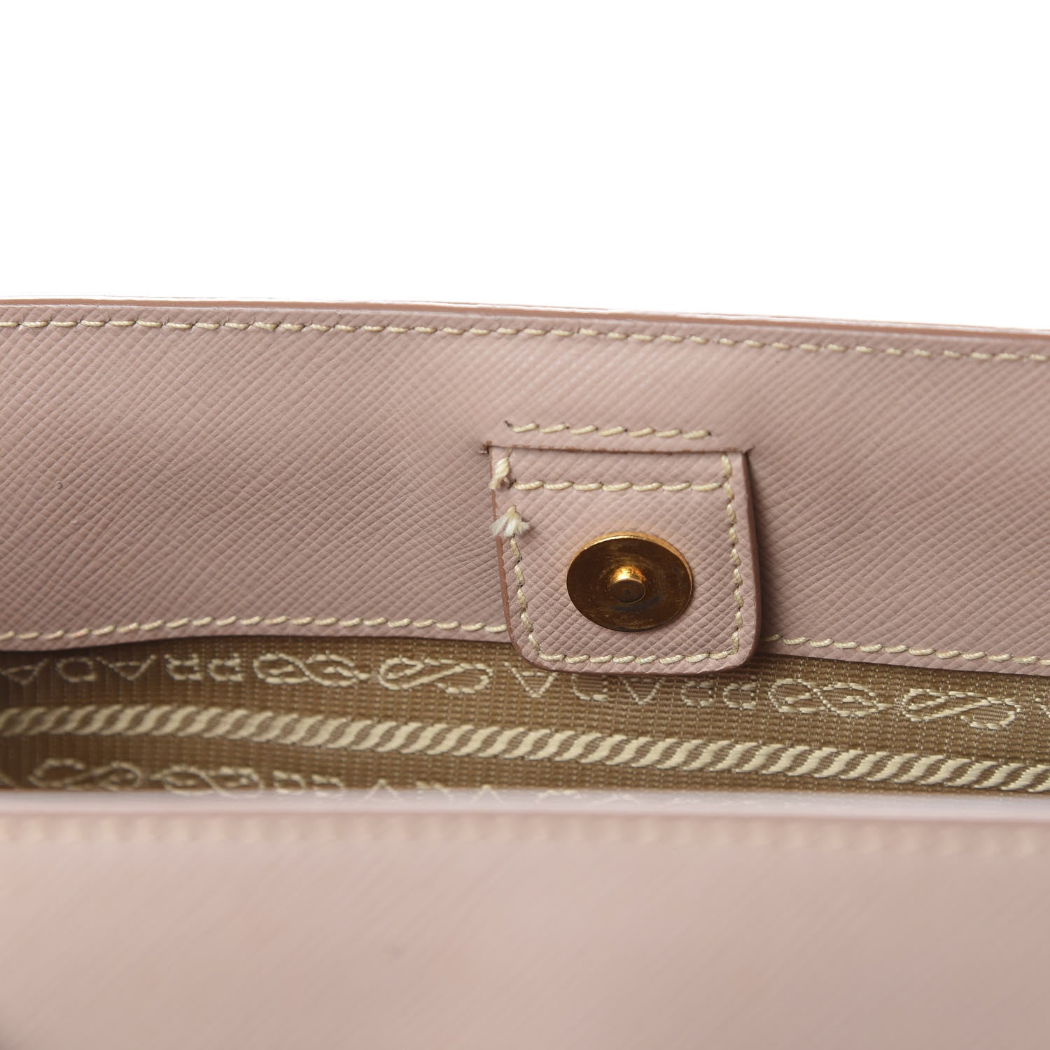 Prada Saffiano Lux Medium Tote Cammeo 15 of 21