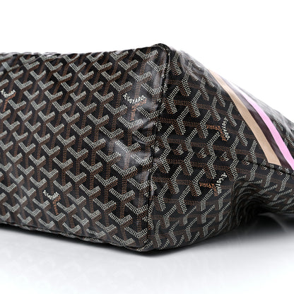 Goyard Goyardine Saint Louis GM Black Gold 6 of 12