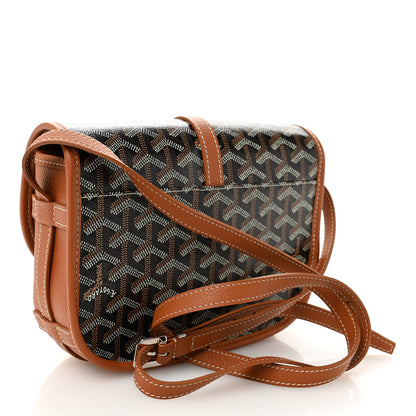 Goyard Goyardine Belvedere II PM Messenger Bag Black Gold 3 of 9