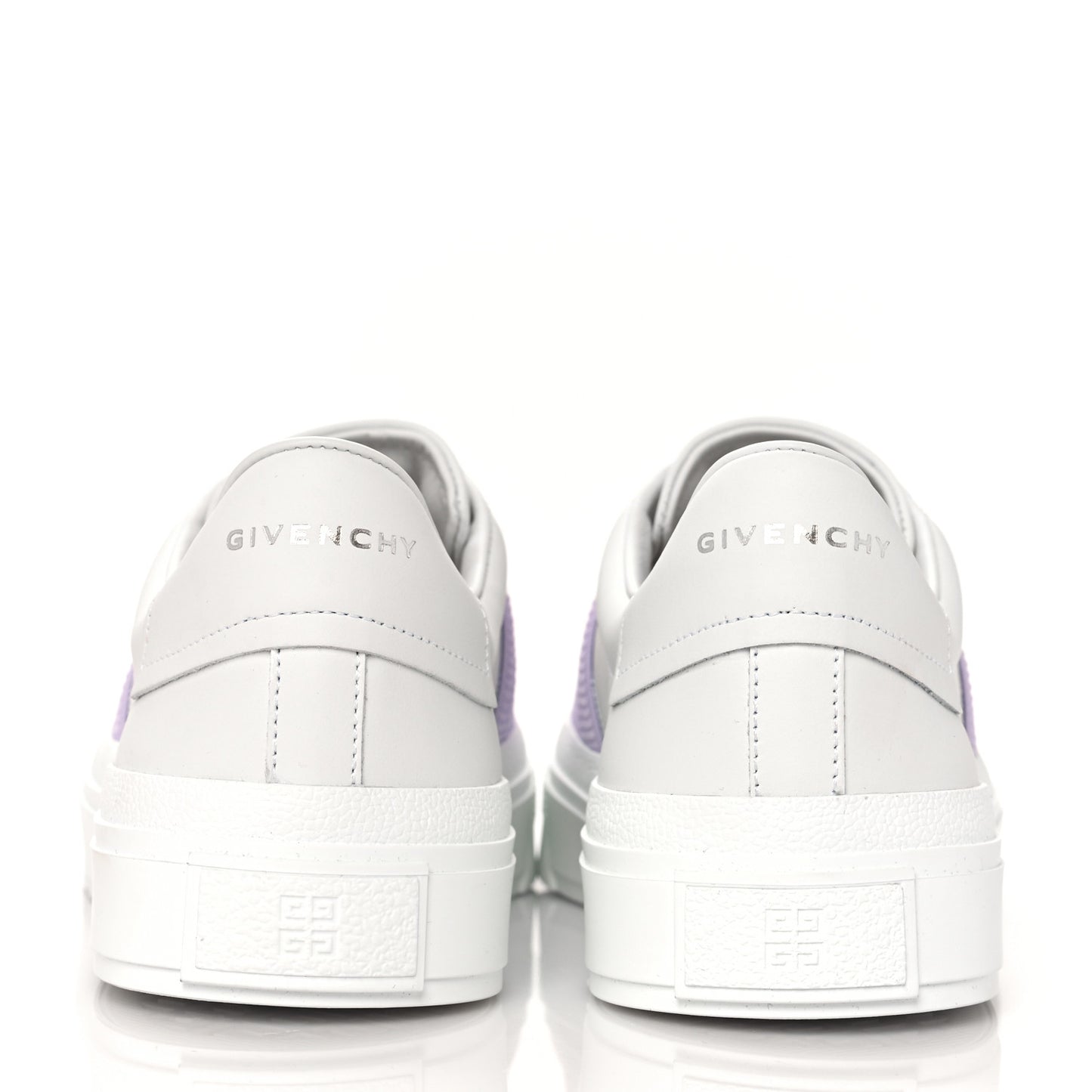 Calfskin Band Logo Womens City Sport Sneakers 39 Lilac
