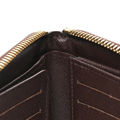 Louis Vuitton Damier Ebene Zippy Compact Wallet 7 of 8