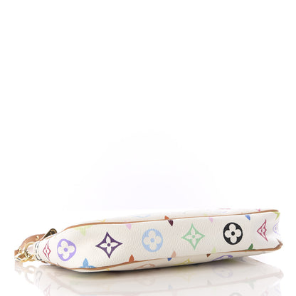 Louis Vuitton Monogram Multicolor Pochette Accessories White 3 of 11
