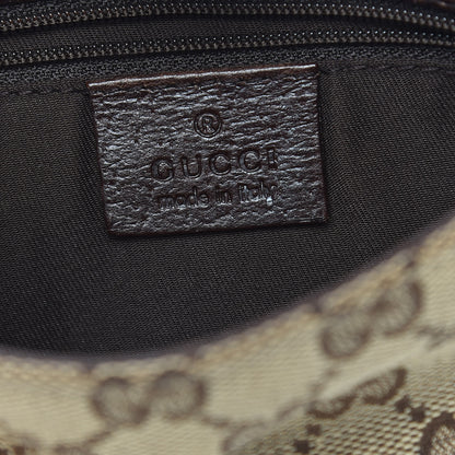 Gucci Monogram Waist Pouch Bag Dark Brown 6 of 12
